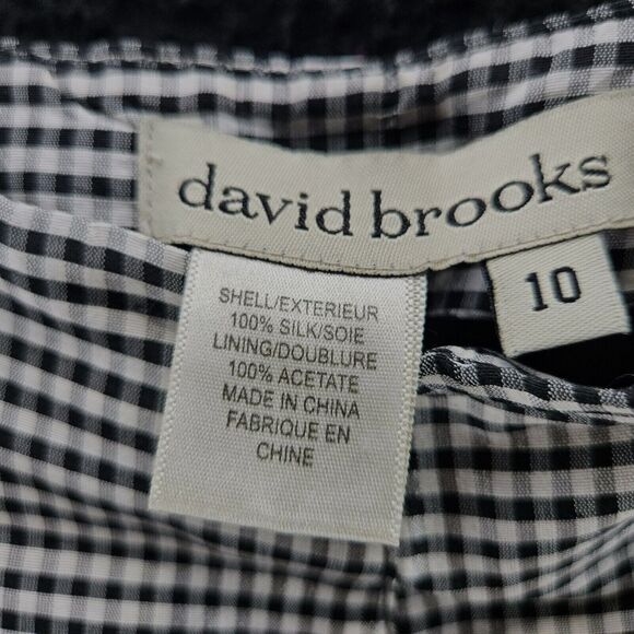 David Brooks Womens Capri Multi-Color Size 10 100% Silk Side Zip Close Flowers - Picture 7 of 12